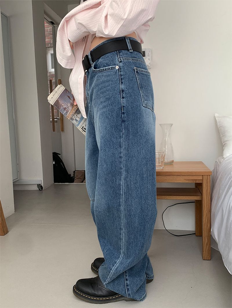 TUCK BALLOON JEANS (2C)