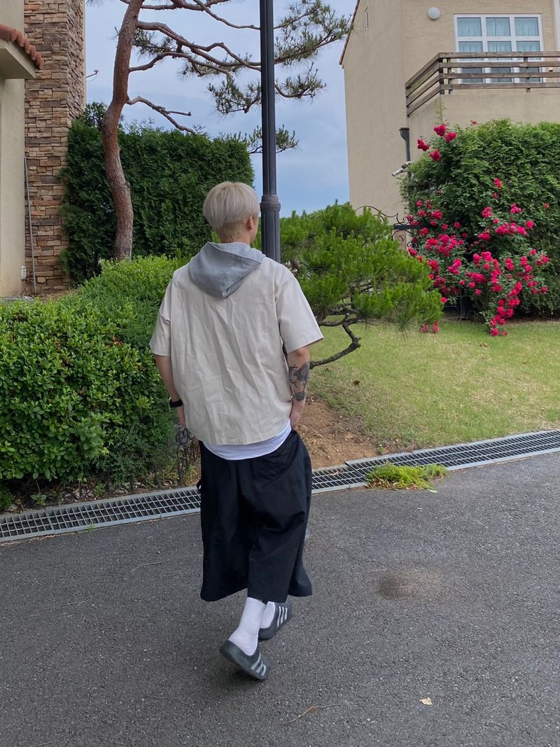 カーペンターナイロンハーフパンツ4C