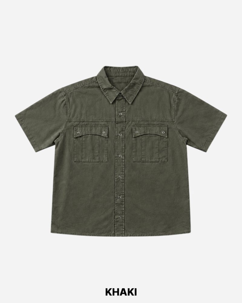 Drif Dyeing Short Sleeve Shirt