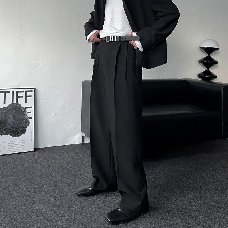 CR Camille Two-Tuck Wide Pants (2 colors)
