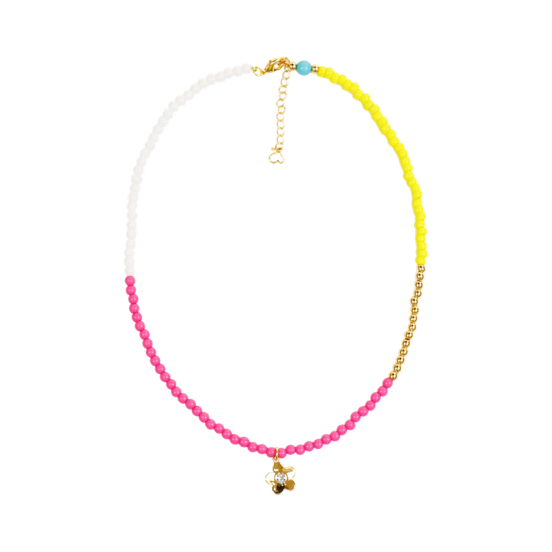 COLOR BLOCK NECKLACE