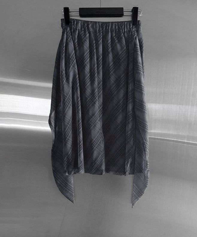 Ar knot check skirt