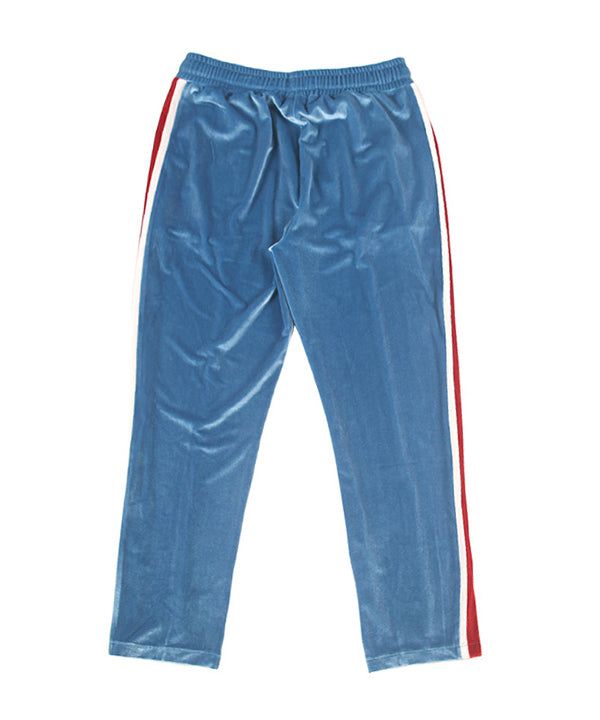 0 3 velvet lining track pants - SKY BLUE