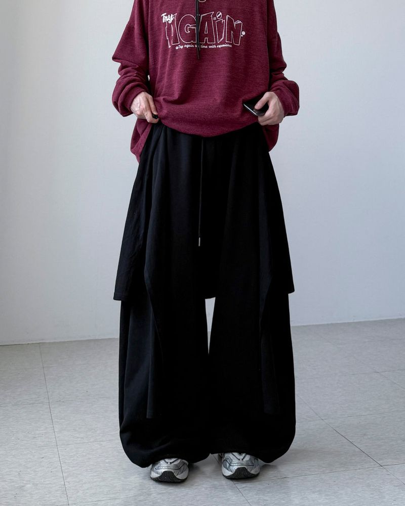 Fuka Layered Training Pants