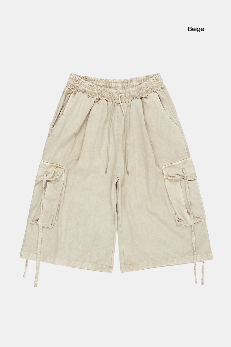 Teyah pigment bermuda cargo pants