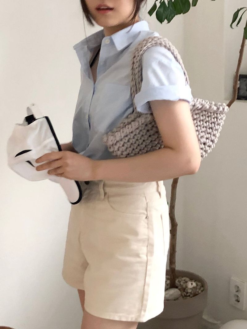 basket bag (gray)