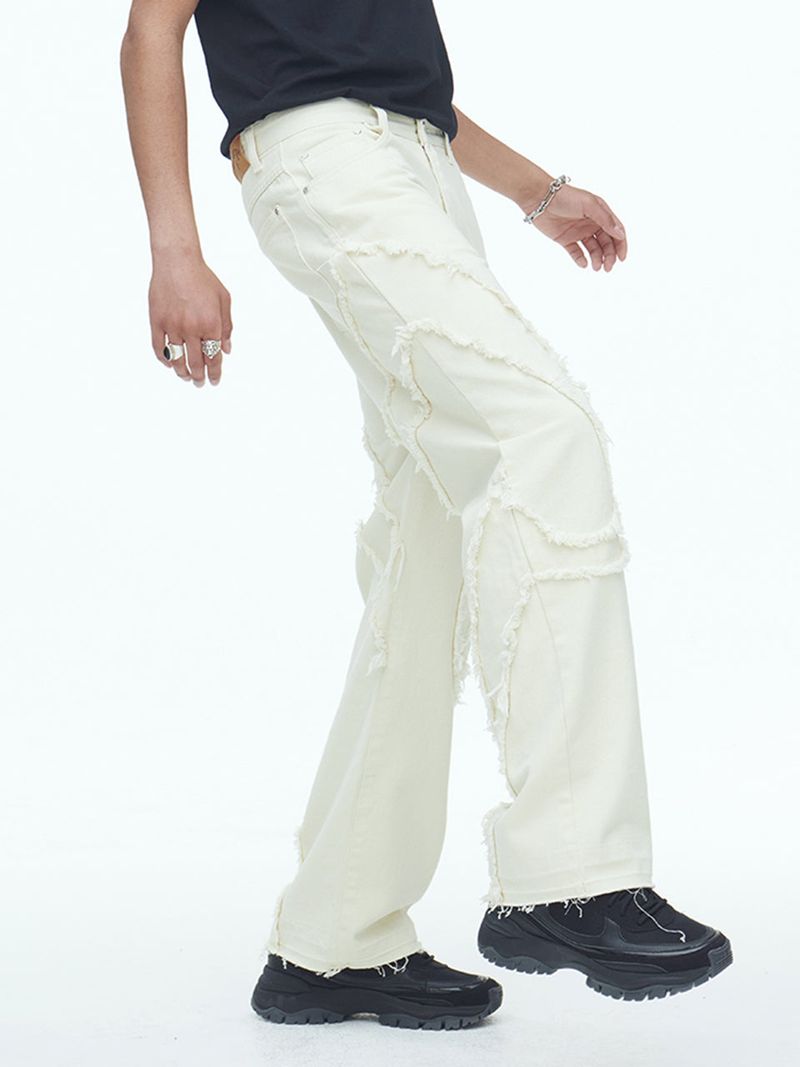 Sserpe（セルぺ）の「Comma Denim Pants Cream（Pants）」