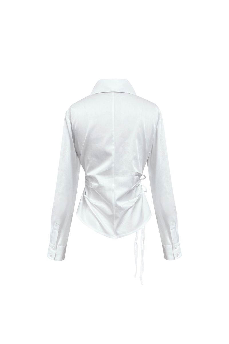 HALO WRAP SHIRT / WHITE