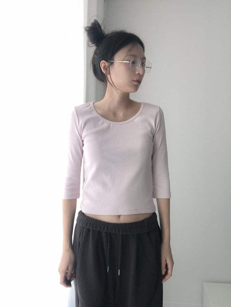 three-quarter tee (4c)