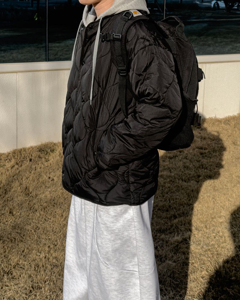 Wavon Quilted Padding Jumper