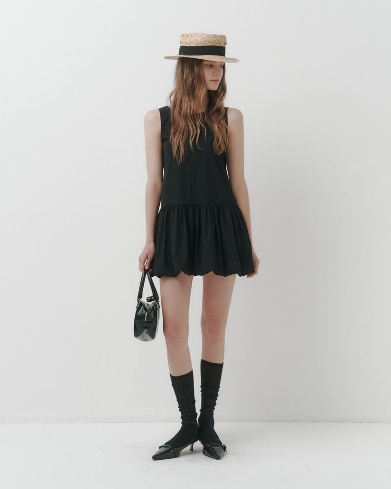 [MADE] Balloon sleeveless dress