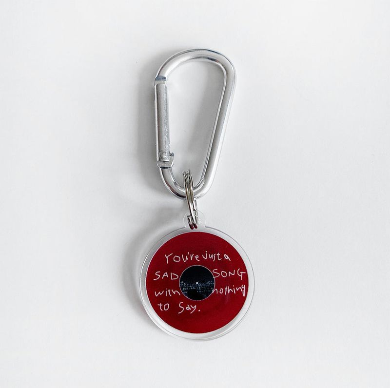 Sound is Colour! Keyring (Red)