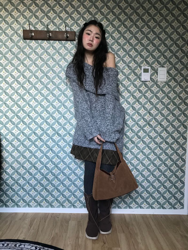 Beurre Suede Shopper Bag (2 Colors)