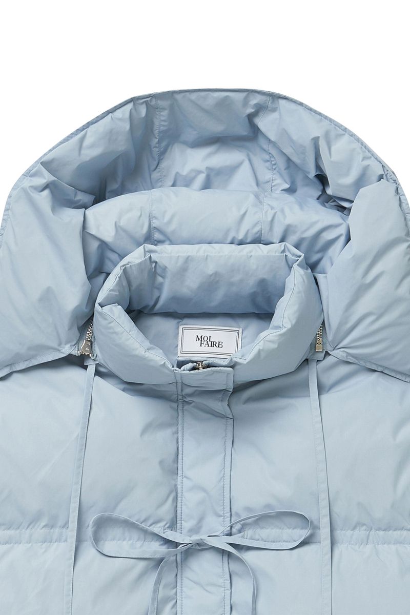 STRAP DOWN JACKET / SKY BLUE