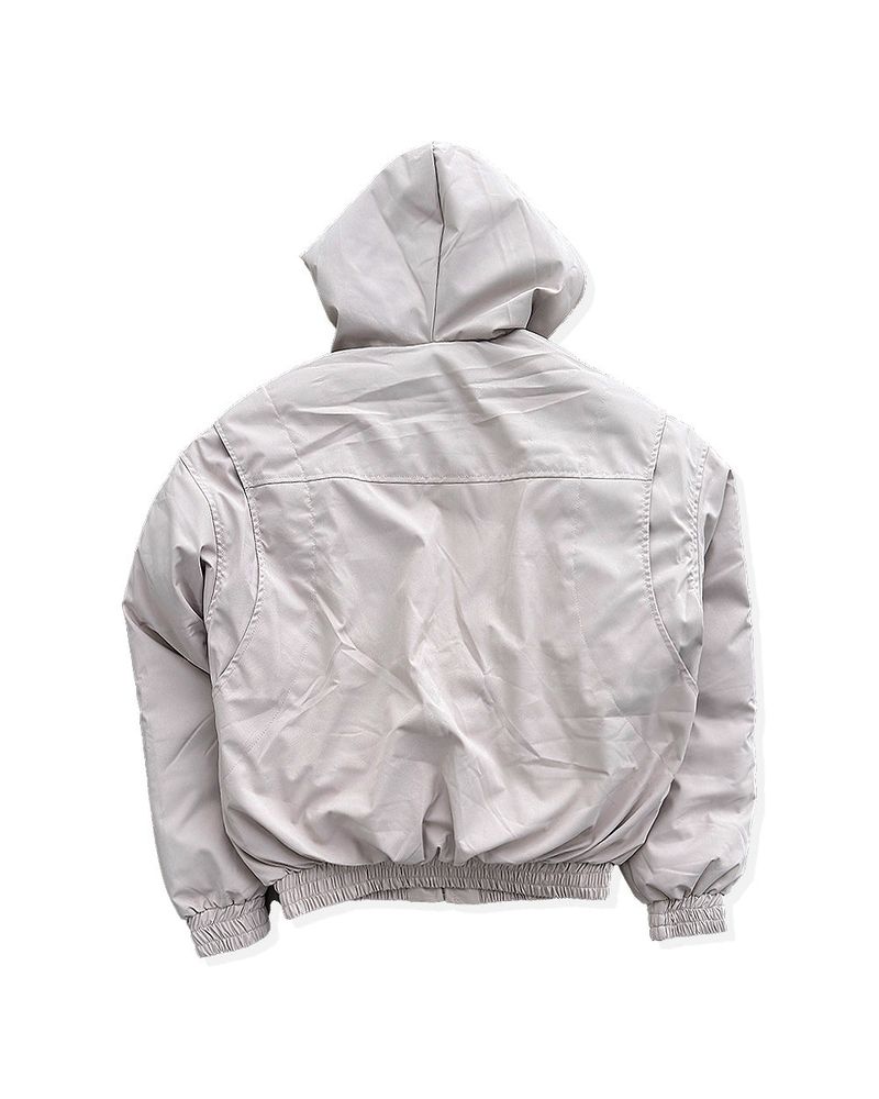 Helen Cropped Fur Hooded Jumper