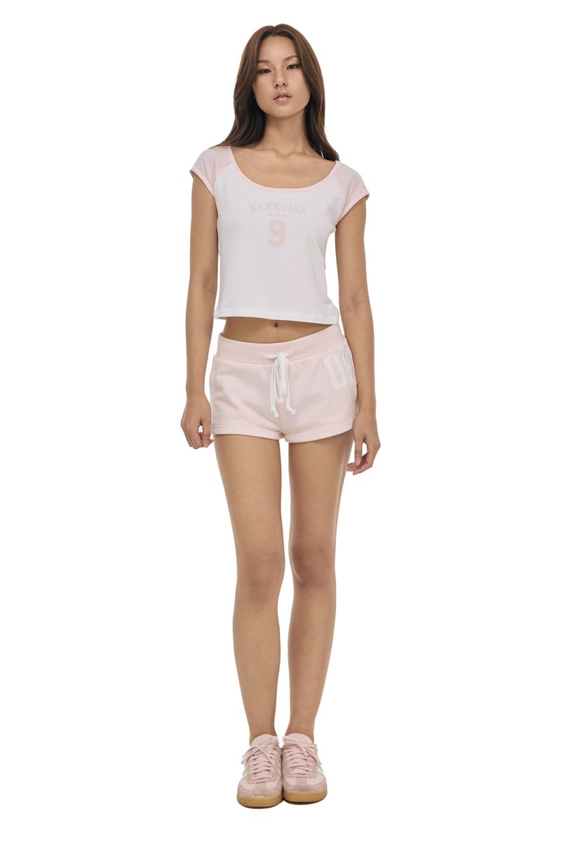 09 Numbering shorts, Pink