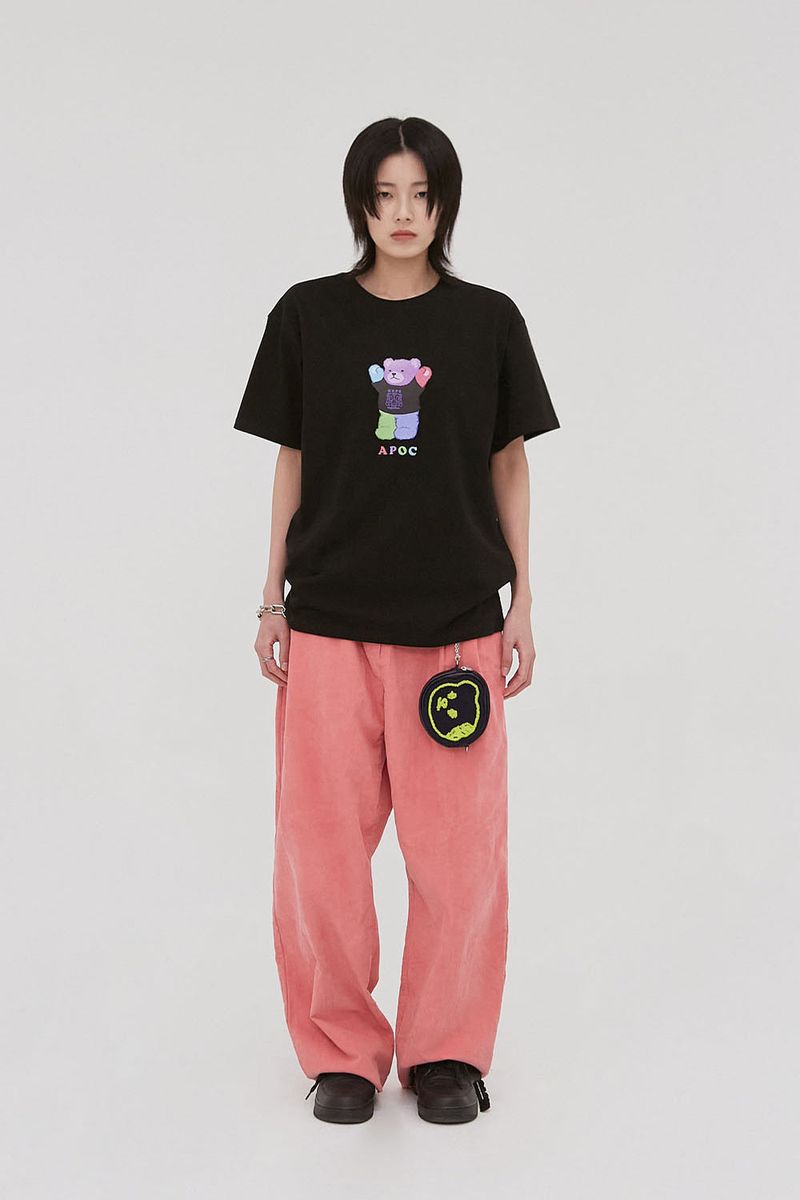 HTT Signature Bear Tee_Black