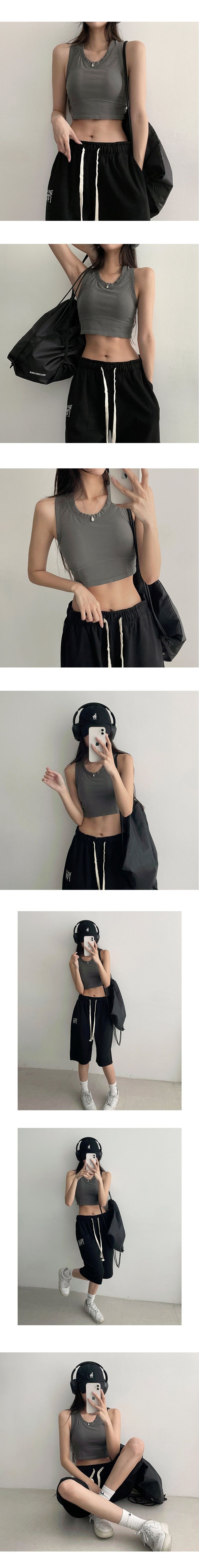 Karten Cap Crop Sleeveless