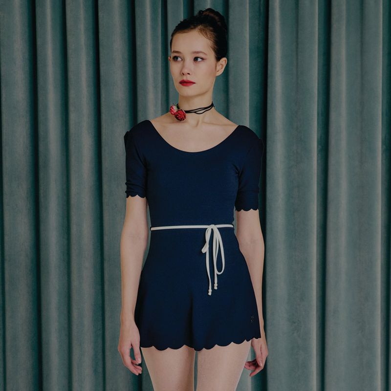 Melly&Rose（メリーアンドローズ）の「SIGNATUE WAVE DRESS（Swimwear）」