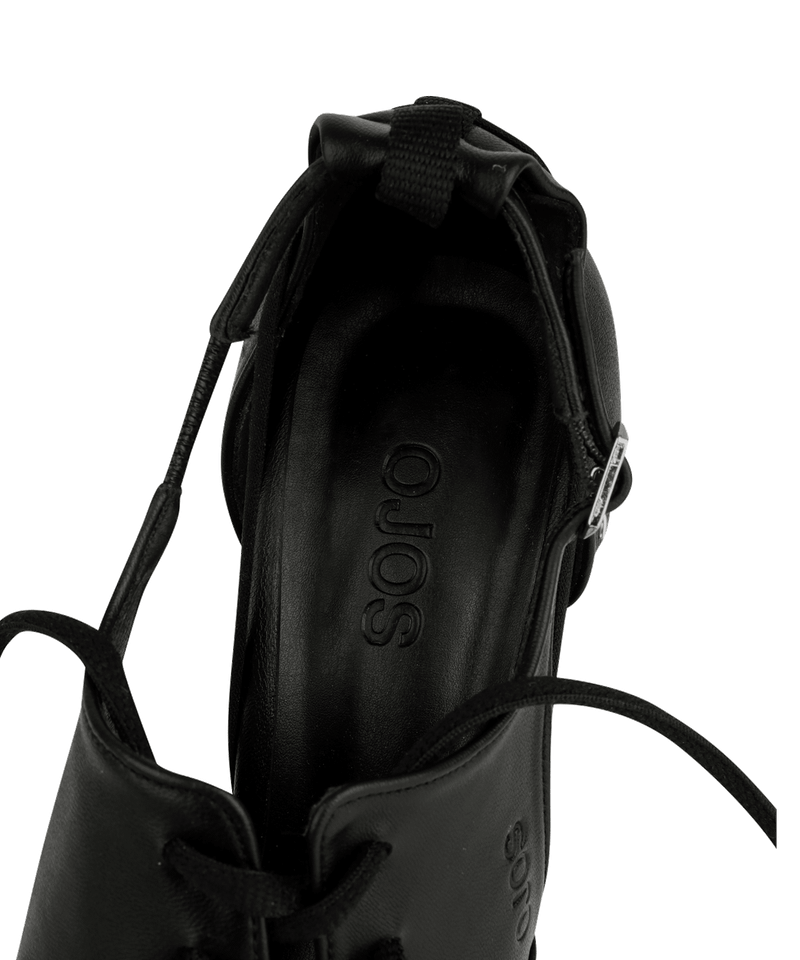 Multistrap Stiletto Heels / Black