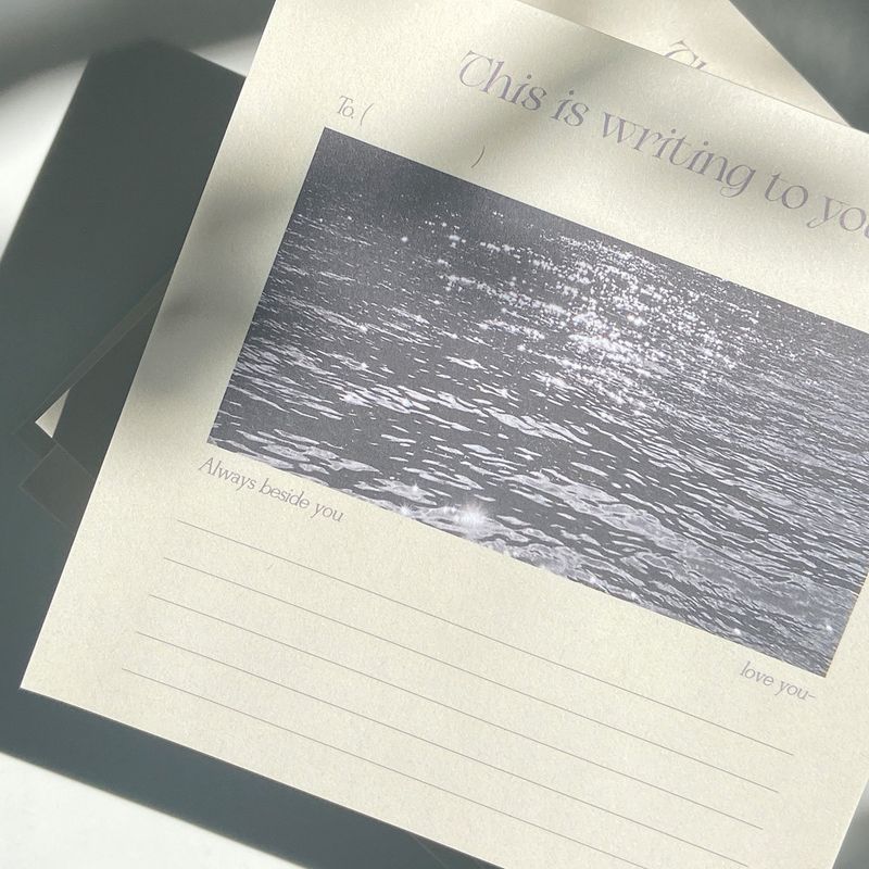 Postcard memopad