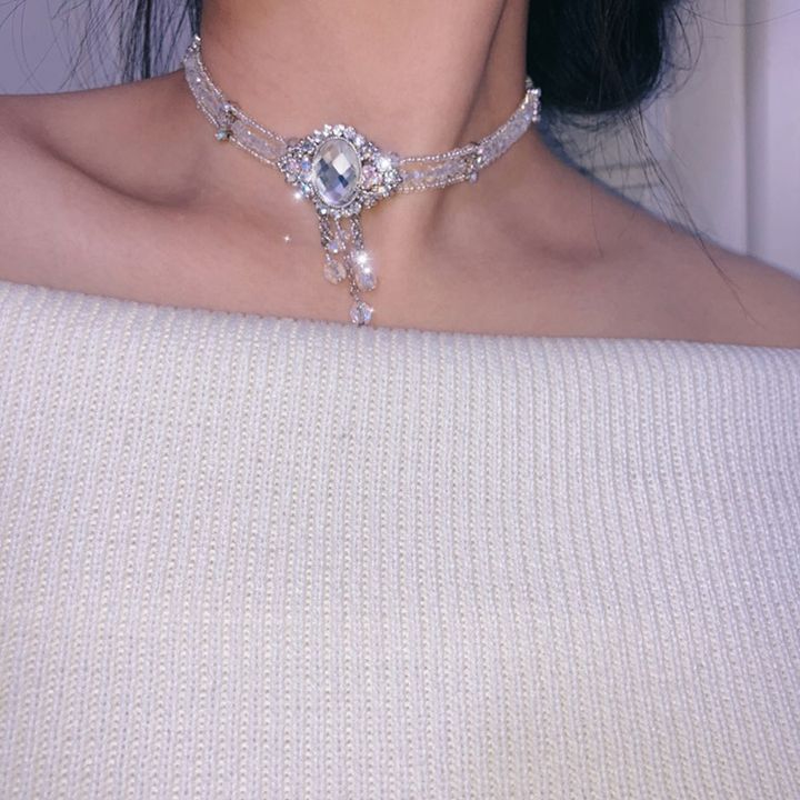 MOODMOAJELL（ムードモアジェル）の「Elsa crystal choker（Accessories）」