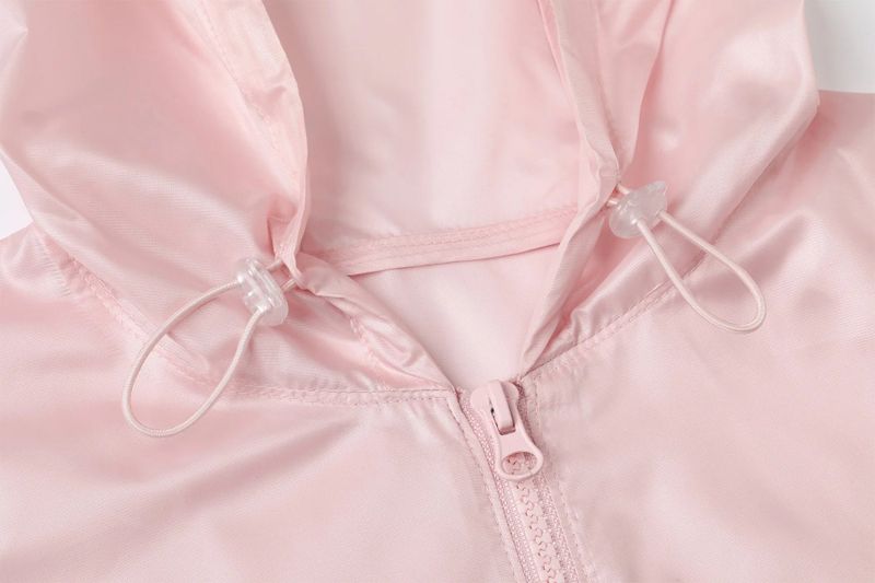Athletic windbreaker - pink