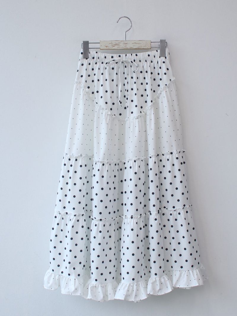 dot cake skirt