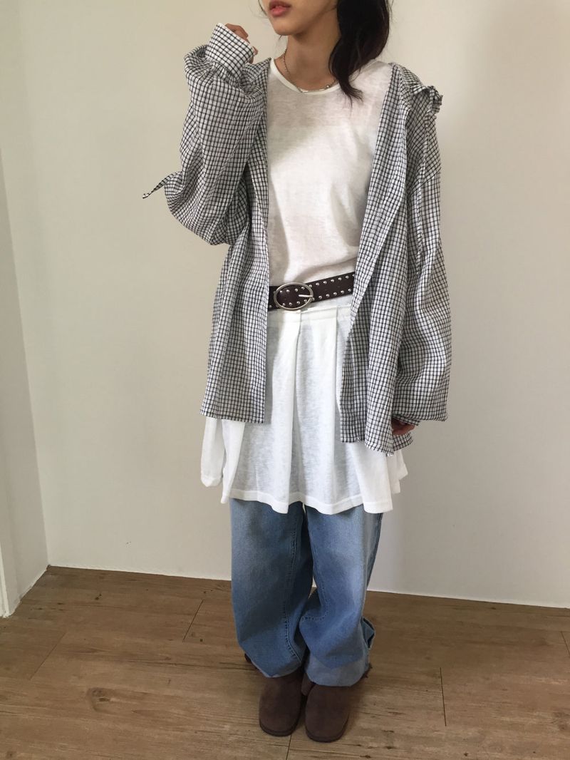 Low Knit Pleated One-Piece (3color) 
