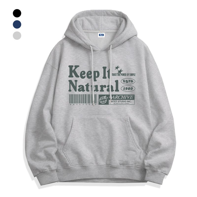 NTET(エヌティーイーティー)の「keep it natural hoodie (3color)(Tops)」