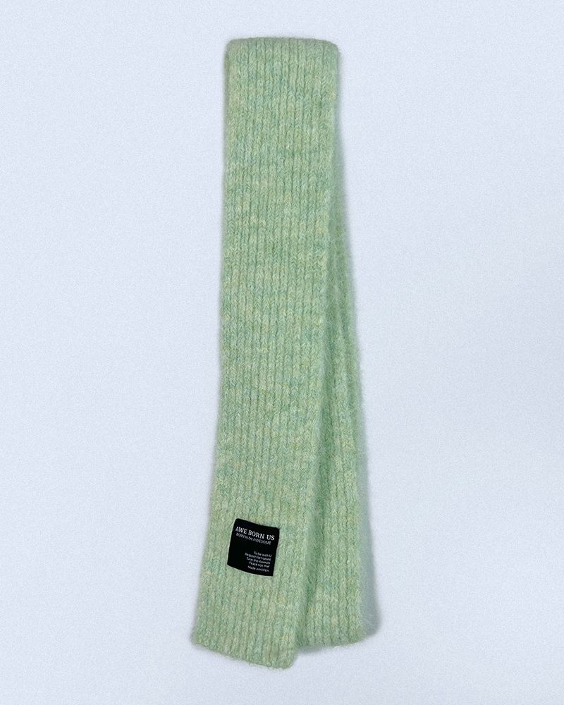 SLIM KNIT TIE MUFFLER [3colors]