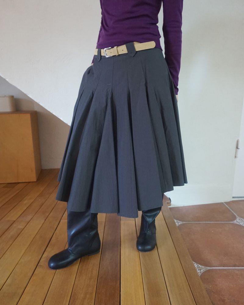 suede slim belt