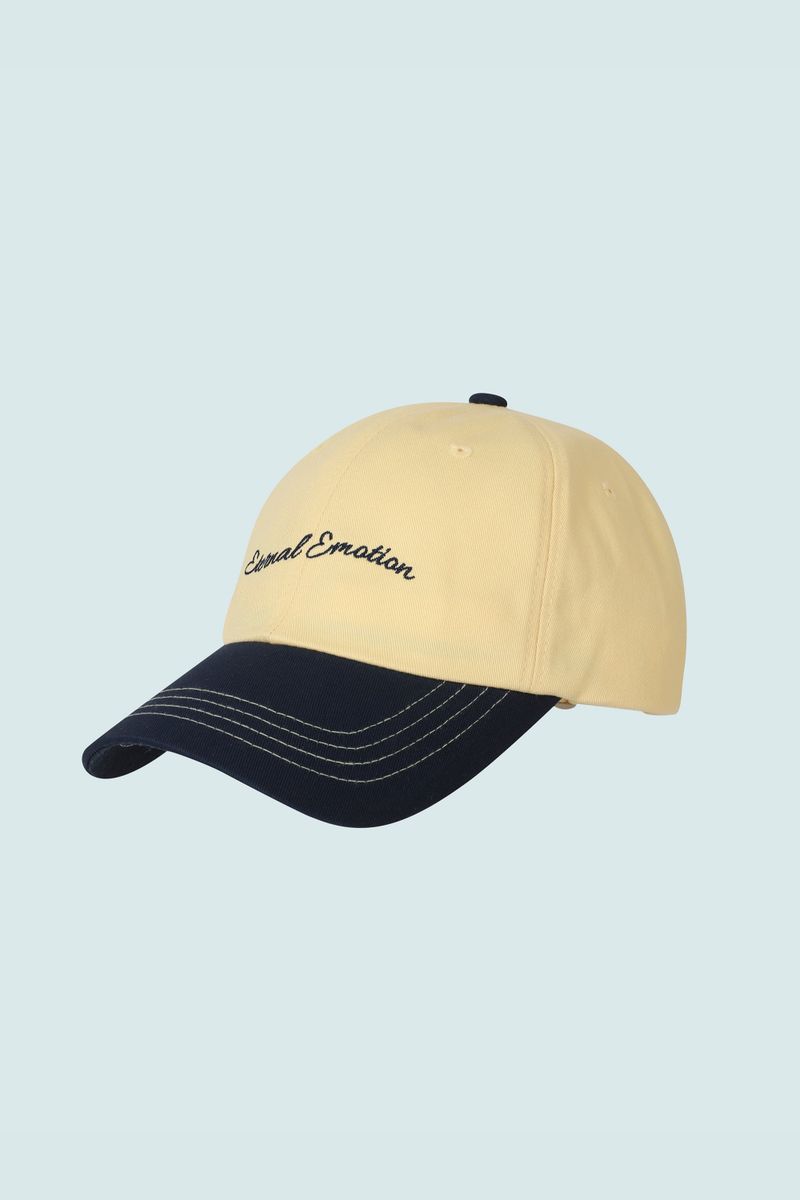 CONTRAST WAVE LOGO CAP (YELLOW)