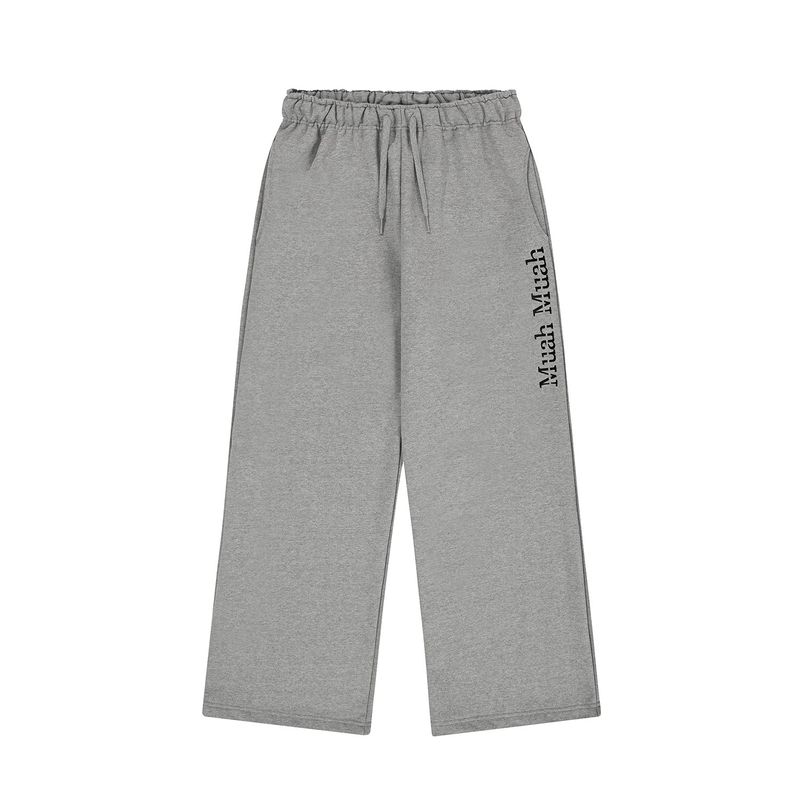 LOGO STITCH WIDE BANDING PANTS