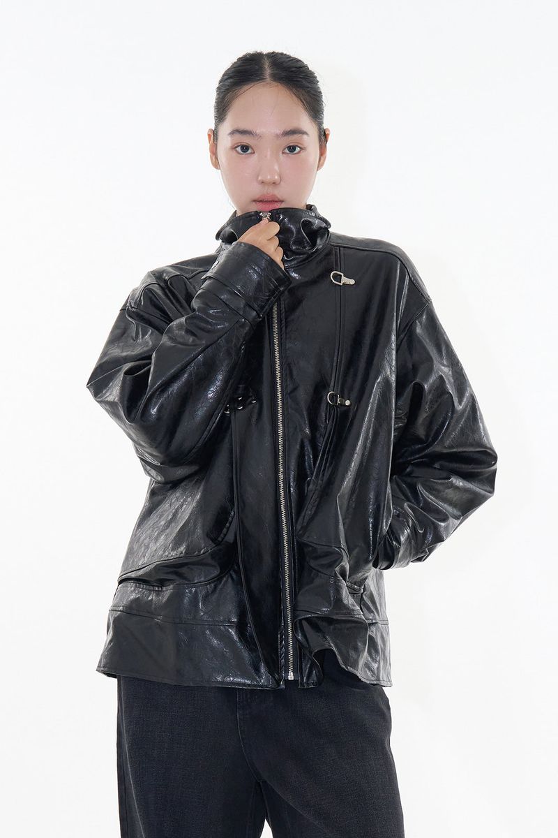 Raucohouse（ラウコハウス）の「Berlin eco leather jacket（Jackets/Outerwear）」