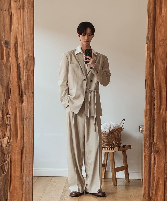 Louis Robe Overblazer Pants Set