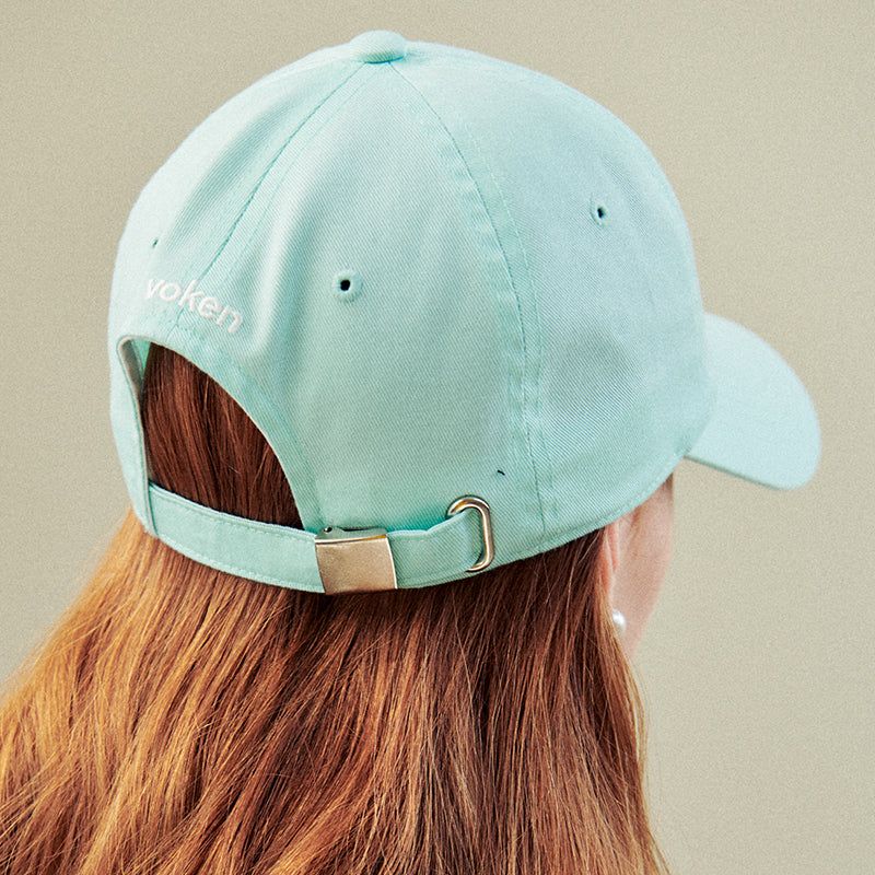 Smile embroidery ball cap