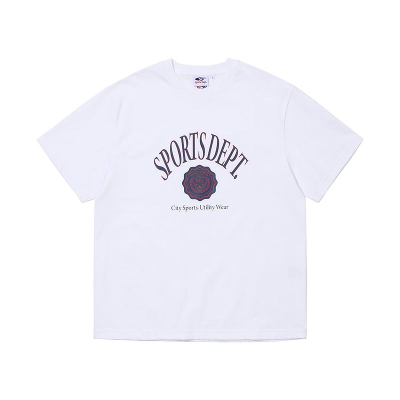 FCMM（エフシーエムエム）の「Sports Dept SEL College T-shirt - White（Tops）」