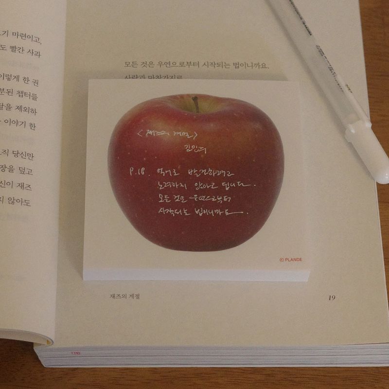 objet memo vol.6-fruit SET
