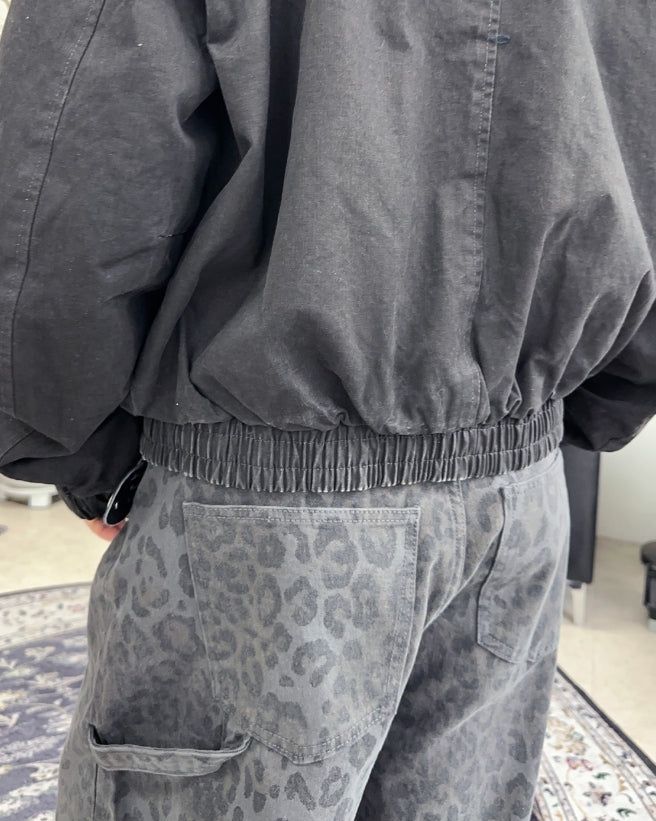 MAFF Washed Curve Blouson