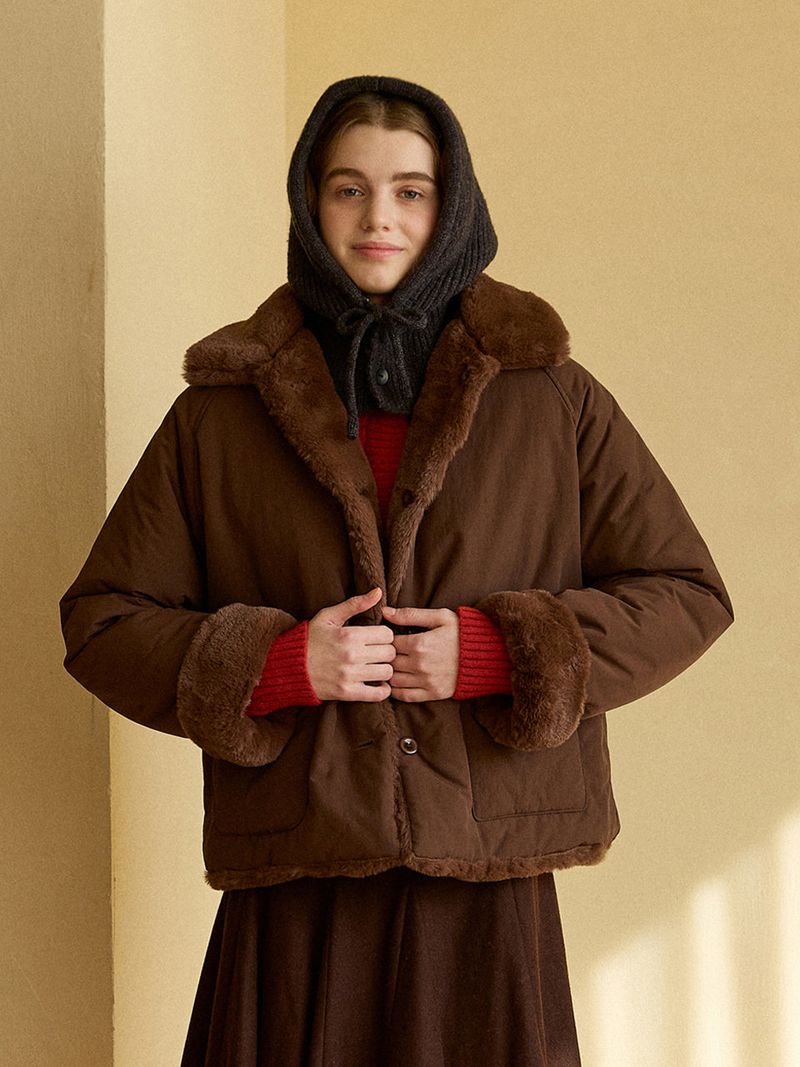 REVERSIBLE BEAR JUMPER