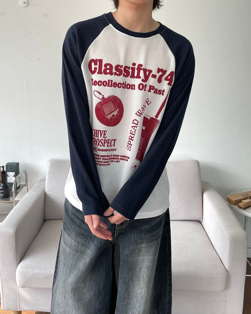 Collection Raglan Knit T-shirt
