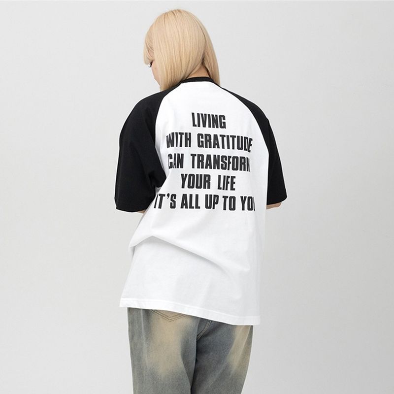 EXAMPLE UPTOYOU RAGLAN S/S TEE