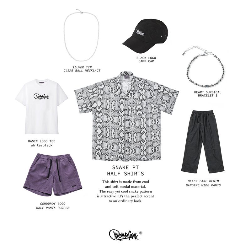 SNAKE PT HALF SHIRTS