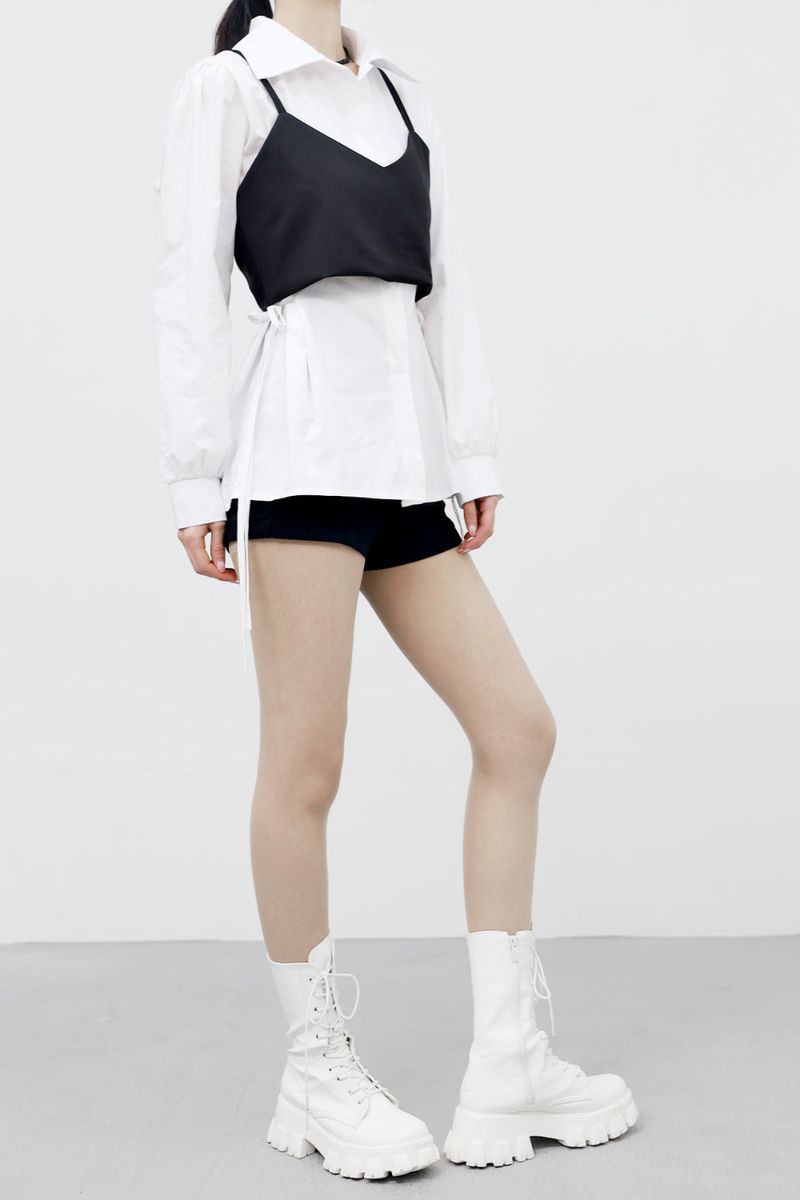 Lilua Back Ribbon Bustier