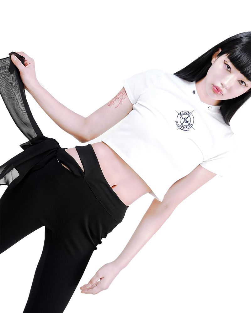 BLACK FLARED LEGGINGS
