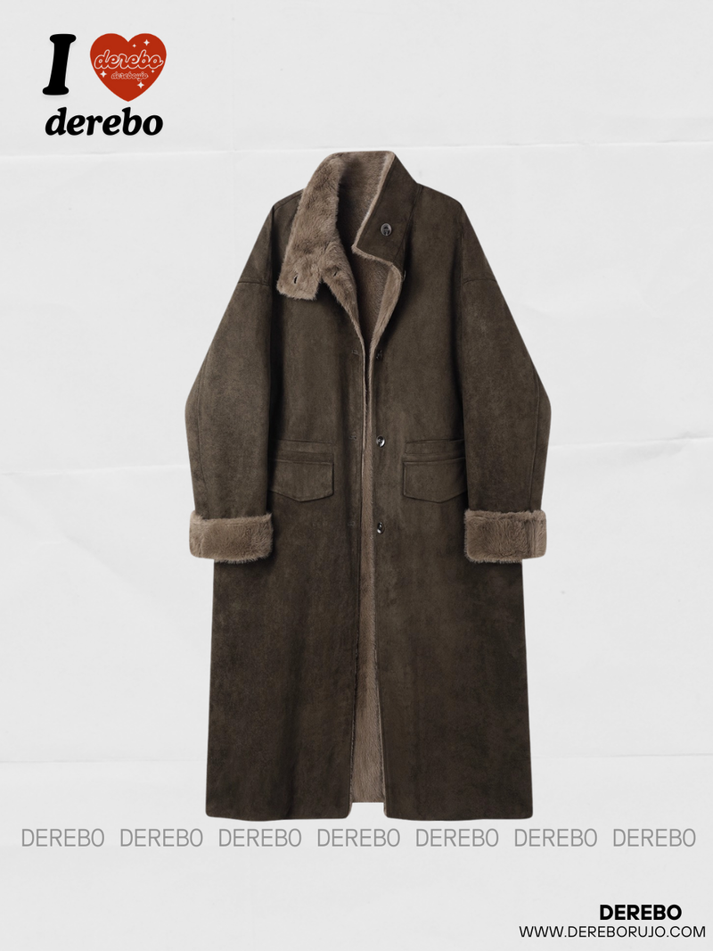 dereborujo（ドレボルゾー）の「モーデンウォームスエードムスタンロングコート（ジャケット/アウター）」