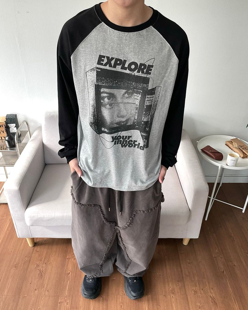 Explore Raglan Long Sleeve