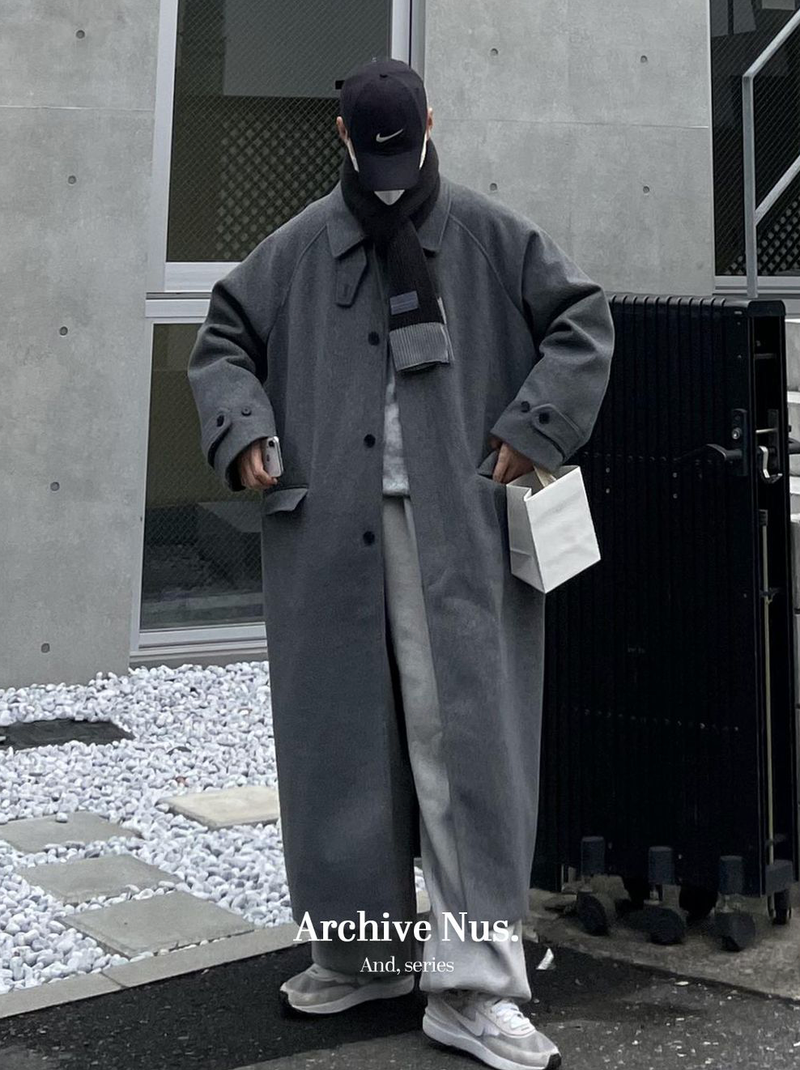 Nus. Archive S-Wool Coat [GREY]