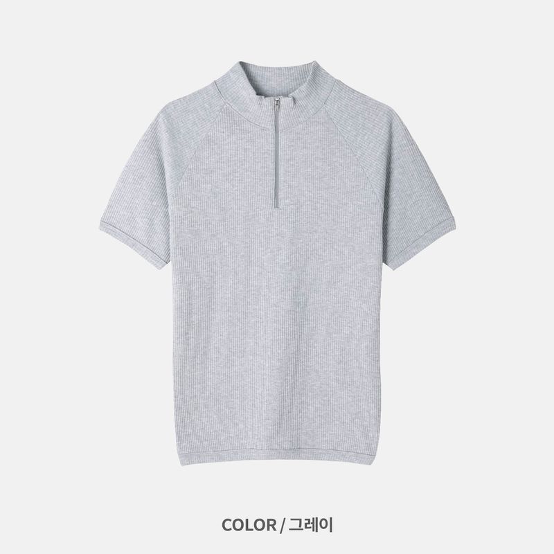 Golji Raglan Half Zip-up 3C